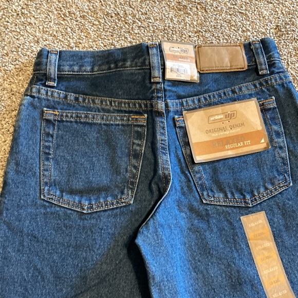 NWT Urban UP relaxed regular fit jeans, boys size 12 - Picture 4 of 6